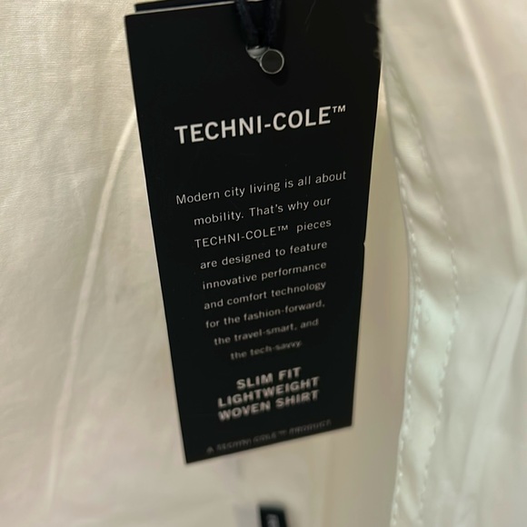 Kenneth Cole Slim fit, size US Large men’s dress shirt. New, never worn. - Picture 3 of 4